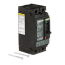 HDL26100 - Square D 100 Amp 2 Pole 600V H Frame Molded Case Circuit Breaker, Thermal Magnetic, Feed-Thru, 18kA Interrupt - Essential Electric Supply