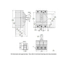 HDL36015 - Square D 15A 3 Pole 600V PowerPact H Molded Case Circuit Breaker Thermal Magnetic - Essential Electric Supply