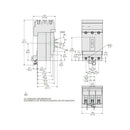 HGA36100 - Square D PowerPacT HGA 100A 3P 600V Molded Case Circuit Breaker, I-Line Mount, 18kA Interrupt, Thermal Magnetic Trip, UL 489 Listed - Essential Electric Supply