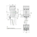 HGA36150U31X - Square D 150A 600V 3 Pole PowerPact H Circuit Breaker I-Line Plug-In - Essential Electric Supply