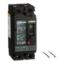 HGL26100 - Square D Bolt-On 600V 100A 2 pole circuit breaker 35kA@480V - Essential Electric Supply