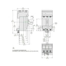 HJA36020 - Schneider Electric (Square D) 3-Pole 20 A 600 V AC I-Line Circuit Breaker, PowerPact HJA - Essential Electric Supply