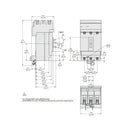 HJA36050 - Schneider Electric (Square D) 3-Pole 50 A 600 V AC I-Line Circuit Breaker, PowerPact HJA - Essential Electric Supply