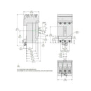 HJA36080 - Schneider Electric (Square D) 3-Pole 80 A 600 V AC I-Line Circuit Breaker, PowerPact HJA - Essential Electric Supply