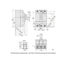 HJL36025 - Square D 25 Amp 600V 3 Pole H Frame Molded Case Circuit Breaker J Interrupt Rating - Essential Electric Supply