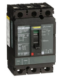 HJL36125 - Square D 125A 3P 600V Molded Case Circuit Breaker, HJL Frame, Thermal Magnetic Trip, 65kA@480V Interrupt, Plug-On Mount, Feed-Thru, UL Listed - Essential Electric Supply