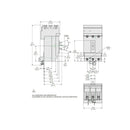 HLA36125 - Square D 125 Amp 600V 3 Pole Thermal Magnetic Circuit Breaker I-Line Frame HLA - Essential Electric Supply