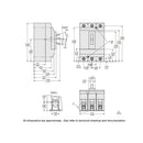 HLL36015 - Square D 15 Amp 600VAC 3 Pole H Frame Circuit Breaker Thermal Magnetic - Essential Electric Supply