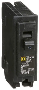 HOM140 - Square D Plug-In 40 Amp 1 Pole Circuit Breaker - Essential Electric Supply