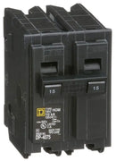 HOM215 - Square D Plug-In 15 Amp 2 Pole Circuit Breaker - Essential Electric Supply