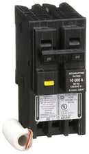 HOM220GFI - Square D Plug-In 20 Amp 2 Pole Circuit Breaker - Essential Electric Supply