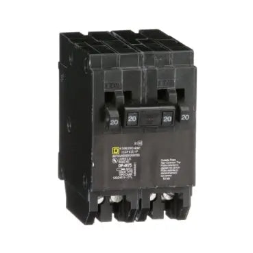 HOMT2020220 - Square D Plug-In 20 Amp 4 Pole Circuit Breaker - Essential Electric Supply