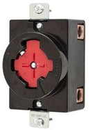 HBL20443 Hubbell Hubbellock Industrial Flush Receptacle Locking Device 30A 3-Phase Delta 480V 3-Pole 4-Wire - Essential Electric Supply
