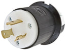 HBL2321 Hubbell Insulgrip Twist-Lock Male Plug 20A 250V 2-Pole 3-Wire NEMA L6-20P - Essential Electric Supply