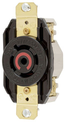 HBL2520 Hubbell Twist-LockÂ® Industrial Flush Receptacle Locking Device 20A 3-Phase Wye 277/480V 4-Pole 5-Wire NEMA L22-20R - Essential Electric Supply