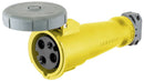 HBL320C4W Hubbell IEC Pin and Sleeve Connector 20A 125V 2-Pole 3-Wire Watertight - Essential Electric Supply