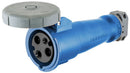 HBL320C6W Hubbell IEC Pin and Sleeve Female Connector 20A 250V 2-Pole 3-Wire IP67 NEMA 4X - Essential Electric Supply