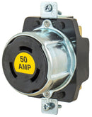 HBL7379 Hubbell Twist-LockÂ® Receptacle Industrial 3-Pole 4-Wire 50A 250V DC/600V AC - Essential Electric Supply