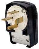 HBL8452C Hubbell Industrial Straight Blade Plug 3-Pole 4-Wire 50A 250V NEMA 15-50P - Essential Electric Supply