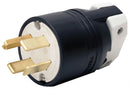 HBL9461C Hubbell Industrial Grade Straight Blade Plug 60A 125/250V 3-Pole 4-Wire - Essential Electric Supply