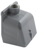 BB1002W Hubbell Industrial IEC Pin and Sleeve Back Box 100A 2" NPT Angled Configuration - Essential Electric Supply