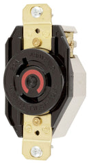 HBL2340 Hubbell Industrial Twist-LockÂ® Flush Receptacle 20A 480V 2-Pole 3-Wire NEMA L8-20R - Essential Electric Supply