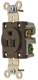 HBL5261 Hubbell Extra Heavy Duty Specification Grade Straight Blade Receptacle 15A 125V 2-Pole 3-Wire NEMA 5-15R - Essential Electric Supply