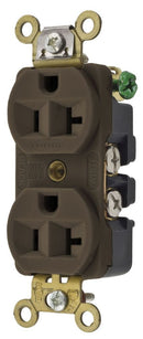 HBL5352BK Hubbell Duplex Receptacle Industrial-Grade 20A 125V 2-Pole 3-Wire Grounding - Essential Electric Supply