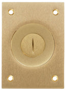 S2425 Hubbell Flush Concrete Floor Box Series 1-Gang Brass Cover Electrical Accessory - Essential Electric Supply