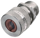 SHC1034 Hubbell Cord Connector Straight Male Industrial Aluminum 3/4-Inch Hub - Essential Electric Supply