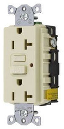 GF20ILA Hubbell GFCI Receptacle 20A 125V 2-Pole 3-Wire Power Protection - Essential Electric Supply