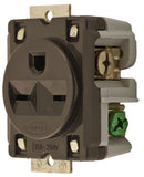 HBL5684 Hubbell Insulgrip Heavy Duty Straight Blade Male Plug 15A 250V 2-Pole 3-Wire Grounding - Essential Electric Supply