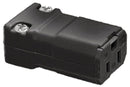 HBL5969VBLK Hubbell Valise Straight Blade Device Female Connector 15A 125V 2-Pole 3-Wire Grounding - Essential Electric Supply