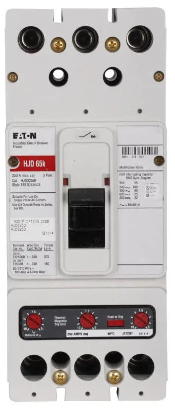 JD3070 - Cutler Hammer/ Westinghouse/ Eaton Bolt-On 70 Amp 3 Pole Circuit Breaker - Essential Electric Supply