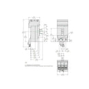 JDA36250U44X - Square D 250A 600V 3 Pole I-Line Molded Case Circuit Breaker LSIG Trip - Essential Electric Supply