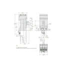 JGA36225 - Square D PowerPact JGA 225A 600V 3P 18kA I-Line Plug-On Molded Case Circuit Breaker, Thermal Magnetic Trip, UL/CSA/CE - Essential Electric Supply