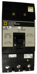 KH36080 - Square D I-Line Style Plug-In 3 Pole 80 Amp 600V Molded Case Circuit Breaker, Type KH Frame, 35kA Interrupt Rating, Thermal Magnetic Trip - Essential Electric Supply