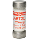 A6T25 Mersen A6T Low Voltage Fuse
 600V  25A Fuse - Essential Electric Supply