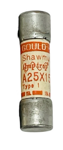 Mersen A25X15 Low Voltage Amp-Trap 300V 15A Fuse - Essential Electric Supply