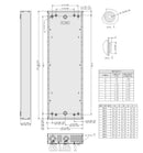 MH56 - Square D NEMA 1 Panelboard Enclosure, 600A, 240V, 20in W x 56in H x 5.75in D, Surface Mount, cULus Certified, NQOD Series - Essential Electric Supply
