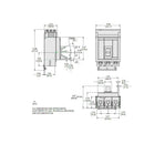 MJA36300 - Square D 300 Amp 600V 3 Pole I-Line Molded Case Circuit Breaker, PowerPact M Frame, Electronic Trip, 100kA@240V, 65kA@480V, 25kA@600V, UL Listed - Essential Electric Supply