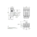 PJA36120U44A - Schneider Electric (Square D) 3-Pole 1200 A 600 V AC I-Line Circuit Breaker, PowerPact PJA - Essential Electric Supply