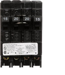 Q21520CT - Siemens 15/20 Amp 120/240V Quadplex Circuit Breaker Thermal Magnetic 10kA Interrupt Rating - Essential Electric Supply