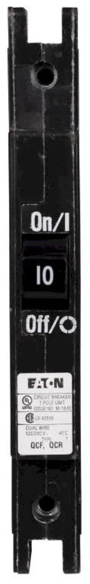 QCF1010 - Cutler Hammer Feed-Thru 10 Amp 1 Pole Circuit Breaker - Essential Electric Supply