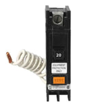 QCGFEP1020 - Cutler Hammer 20A 120V 1-Pole GFCI Circuit Breaker Feed-Thru 10kAIC - Essential Electric Supply