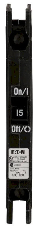 QCR1015 - Cutler Hammer Feed-Thru 15 Amp 1 Pole Circuit Breaker - Essential Electric Supply