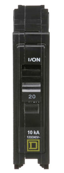 QO120HM - Square D QO 20A 1-Pole 120VAC 10kA High Magnetic Plug-In Circuit Breaker