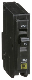 QO125 - Square D Plug-In 25 Amp 1 Pole Circuit Breaker - Essential Electric Supply