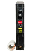 QO125GFI - Square D 25A 120V 1 Pole GFCI Circuit Breaker Plug-In Thermal Magnetic - Essential Electric Supply