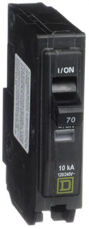QO170 - Square D Plug-In 70 Amp 1 Pole Circuit Breaker - Essential Electric Supply